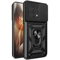 Custodia per OnePlus 13R, Techsuit, CamShield, Nera — 3