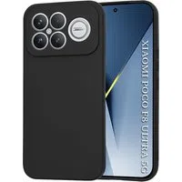 Custodia per Xiaomi Poco F8 Ultra, Techsuit, SoftFlex, Nera — 3