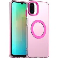 Custodia MagSafe per Samsung Galaxy A07 4G A075, Techsuit, CandyCase, Rosa — 3