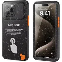 Custodia Universale Waterproof per Telefono max. 6.7 pollici, ShellBox, AirBox, Nera — 3