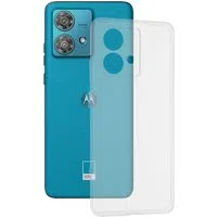 Custodia per Motorola Edge 40 Neo, Techsuit, Clear, Trasparente — 3