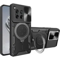 Custodia per OnePlus 12, Techsuit, CamGuard Pro, Nera — 3