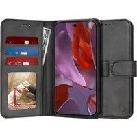 Custodia per Google Pixel 9a, Techsuit, Diary Book, Nera — 3