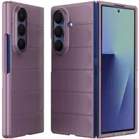 Custodia per Samsung Galaxy Z Fold7 F966, Techsuit, Magic Shield, Viola — 3