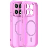 Custodia MagSafe per Xiaomi 17, Techsuit, HaloFrost II, Rosa — 3