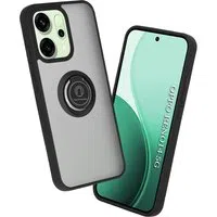 Custodia per Oppo Reno14, Techsuit, Glinth, Nera — 3