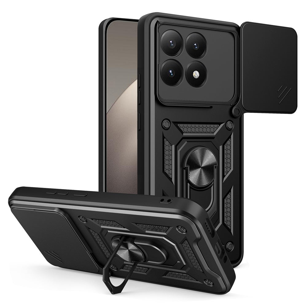 Techsuit Custodia per Xiaomi 15T, Techsuit, CamShield, Nera