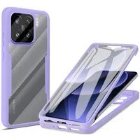 Custodia per Xiaomi 15, Techsuit, ColorVerse 360, Viola — 3