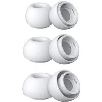 Tappi OEM per Apple AirPods Pro, Taglia XS / S / L, Bianchi — 3