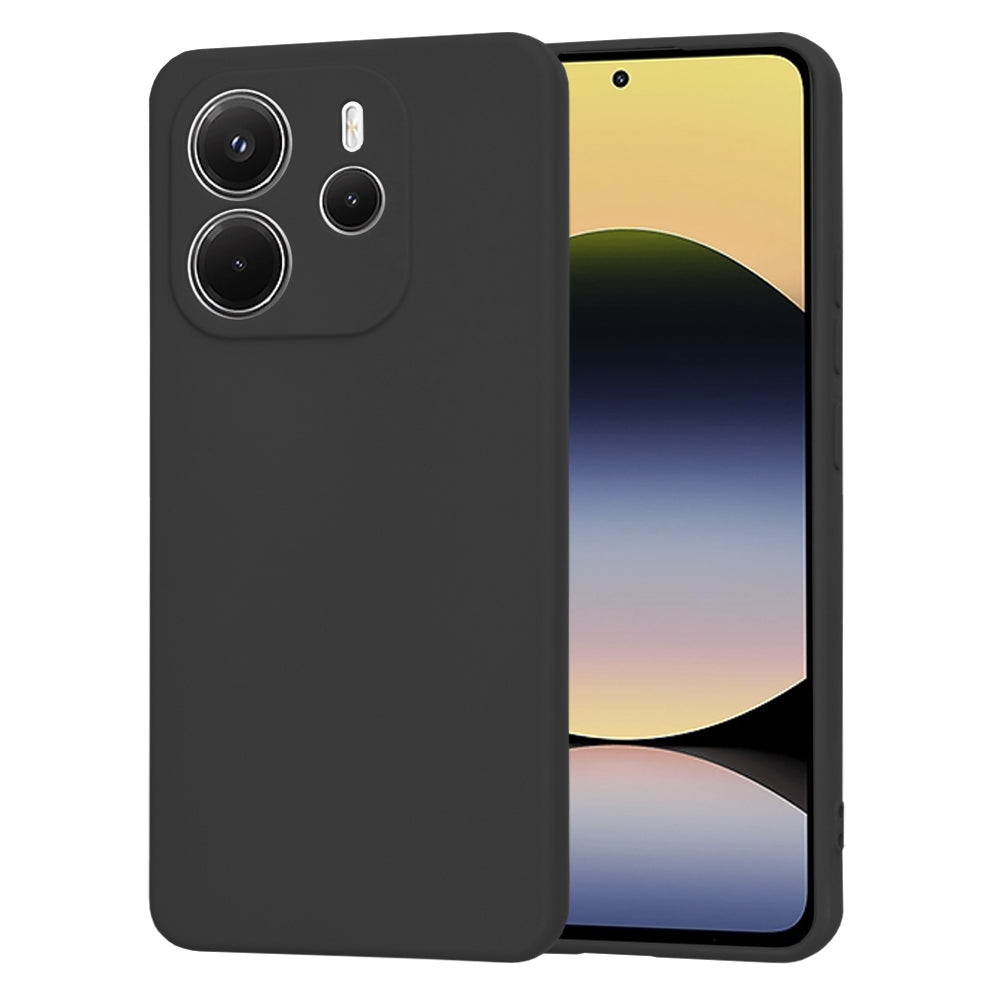 Custodia per Xiaomi Redmi Note 14 4G (Regionale), Techsuit, SoftFlex, Nera