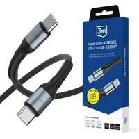 Cavo Dati e Ricarica USB-C - USB-C 3MK Hyper N, 100W, 1,5m, Nero — 3