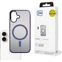 Custodia MagSafe per Apple iPhone 17, 3MK, Frosty MagCase, Viola — 3