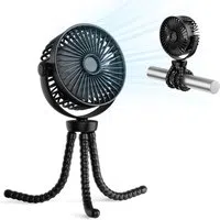 Ventilatore Portatile Techsuit VP1, Nero — 3