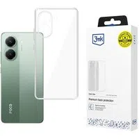 Custodia per Xiaomi Poco X7 Pro, 3MK, Clear, Trasparente — 3