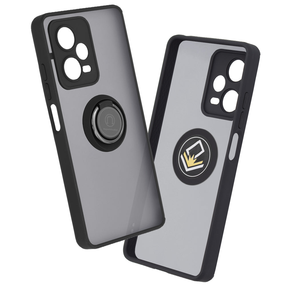 Custodia per Xiaomi Redmi Note 12 Pro+, Techsuit, Glinth, Nera