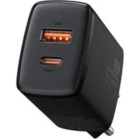 Caricatore da rete Baseus Compact, 20W, 3A, 1 x USB-A - 1 x USB-C, Nero CCXJ-B01 — 3