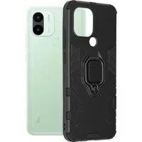 Custodia per Xiaomi Redmi A2+ / A1+, Techsuit, Shield, Nera — 3