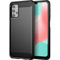 Custodia per Samsung Galaxy A32 A325, OEM, Carbonio, Nera — 3