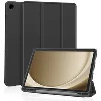 Custodia per Samsung Galaxy Tab A9+, Techsuit, Flex Trifold, Nera — 3