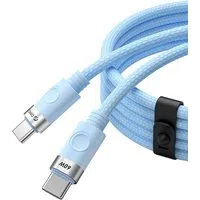 Cavo Dati e Ricarica USB-C - USB-C Orico CDX, 60W, 1m, Blu — 3
