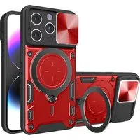 Custodia per Apple iPhone 14 Pro, Techsuit, CamGuard Pro, Rossa — 3