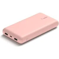 Batteria Esterna Belkin BoostCharge, 20000mAh, 15W, 1 x USB-C - 2 x USB-A, Rosa Dorato BPB012btRG — 3