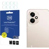 Pellicola protettiva per fotocamera posteriore 3MK Protection per Honor 400, Vetro Flessibile, Set da 4 pezzi, Trasparente — 3