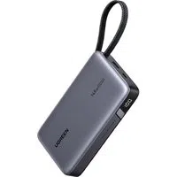 Batteria Esterna UGREEN PB551 (55992B), 20000mAh, 145W, QC + PD, 1 x USB-A - 2 x USB-C, Grigio — 3