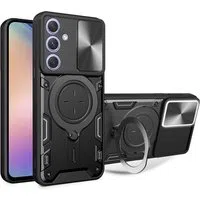 Custodia per Samsung Galaxy A54 A546, Techsuit, CamGuard Pro, Nera — 3