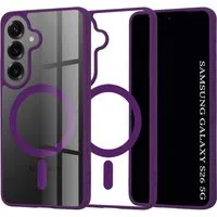Custodia MagSafe per Samsung Galaxy S26 S942, Techsuit, Pro, Viola — 3