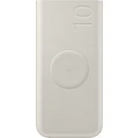 Batteria Esterna Wireless Samsung, 10000mAh, 25W, PD + FQI, 1 x QI - 2 x USB-C, Beige EB-U2510XUEGEU — 3