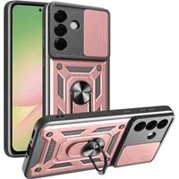 Custodia per Samsung Galaxy A56 A566, Techsuit, CamShield, Rosa — 3