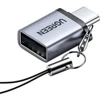 Adattatore OTG USB-C - USB-A UGREEN US270 (50283), Grigio — 3
