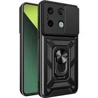 Custodia per Xiaomi Poco X6 / Note 13 Pro 5G, Techsuit, CamShield, Nera — 3
