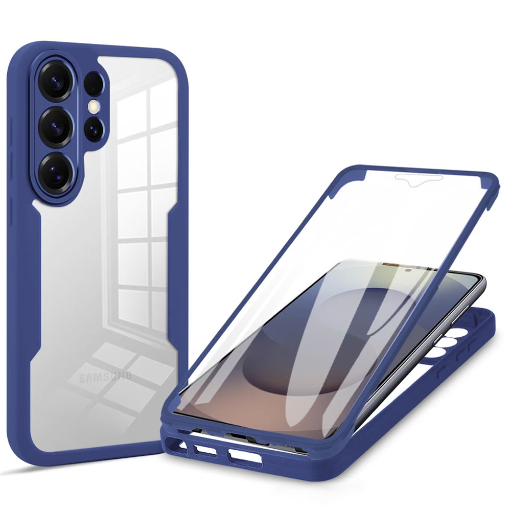 Techsuit Custodia per Samsung Galaxy S26 Ultra S948, Techsuit, ColorVerse 360, Blu