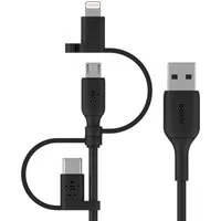 Cavo Dati e Ricarica USB-A - Lightning / microUSB / USB-C Belkin BoostCharge, 1m, Nero CAC001bt1MBK — 3