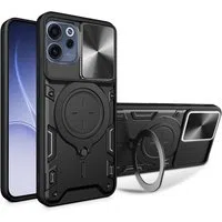 Custodia per Oppo Reno15 FS / Reno15 F, Techsuit, CamGuard Pro, Nera — 3