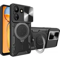 Custodia per Xiaomi Poco C65 / Redmi 13C, Techsuit, CamGuard Pro, Nera — 3