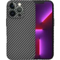 Custodia per Apple iPhone 13 Pro, Techsuit, Carbonite FiberShell, Nera — 3