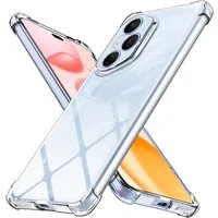 Custodia per Honor 400 Pro, Techsuit, Shockproof Clear, Trasparente — 3