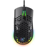 Mouse Gaming Cablato USB HAVIT MS1036, RGB, 1200DPI - 7200DPI, 1.6m, Bianco — 3
