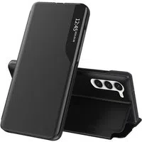 Custodia per Samsung Galaxy S23 S911, Techsuit, eFold, Nera — 3