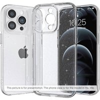 Techsuit Custodia per Samsung Galaxy S26 S942, Techsuit, SparkleSkin, Trasparente — 2
