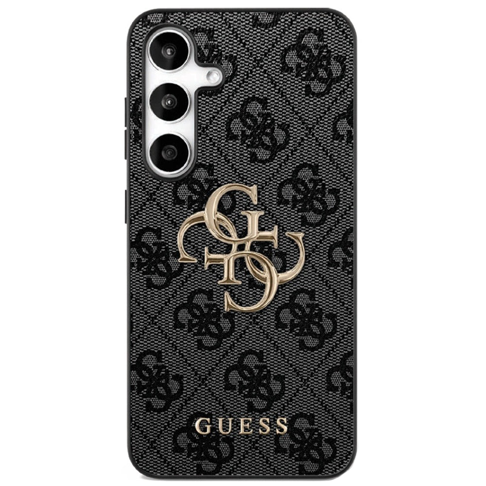 Guess Custodia per Samsung Galaxy S25 FE, Guess, 4G Metal Logo, Nera