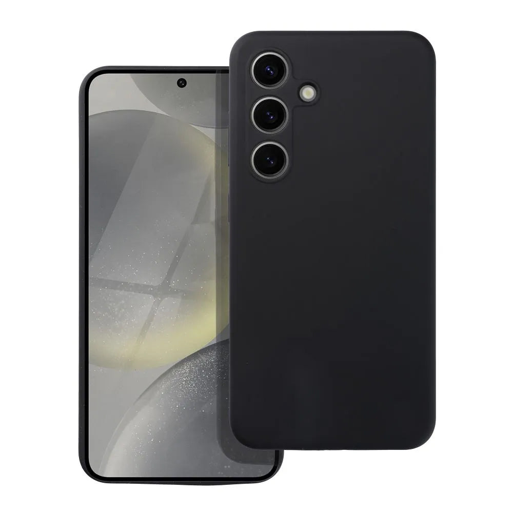 GSMnet Custodia per Samsung Galaxy S25 FE, OEM, Silicone, Nera