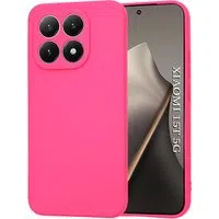 Custodia per Xiaomi 15T, Techsuit, SoftFlex, Rosa Scuro — 3