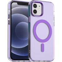 Custodia MagSafe per Apple iPhone 12 / 12 Pro, Techsuit, CandyCase, Viola — 3