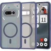 Custodia MagSafe per Nothing Phone (3a), Techsuit, HaloFrost, Blu Navy — 3