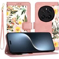 Custodia per Honor Magic7 Pro, Techsuit, FlipCraft, Rosa — 3