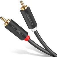 Cavo Audio UGREEN AV104, 2 x RCA - 2 x RCA, 2m, Nero — 3